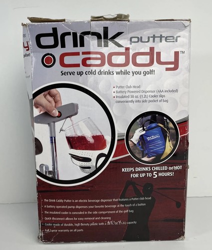 Drink putter caddy - drink, golf